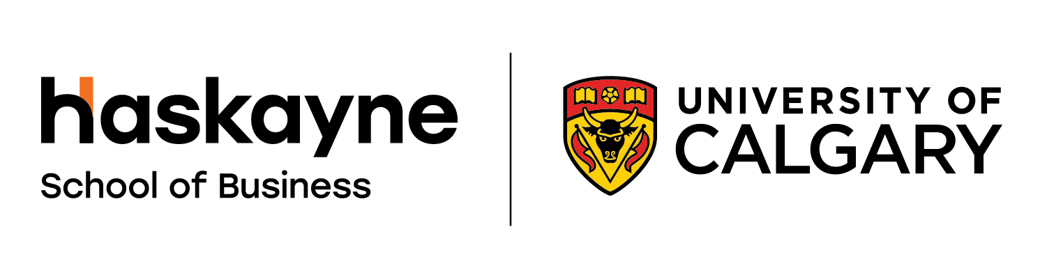 Haskayne UCalgary lockup logos
