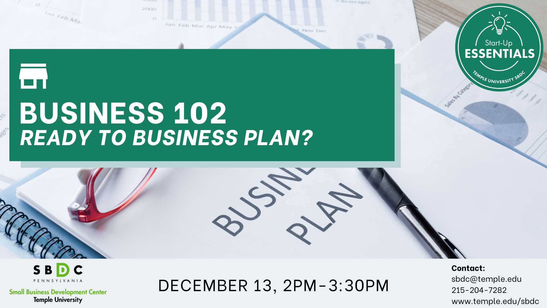 Business 102: Ready to Business Plan?